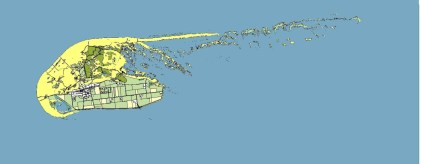 Island hide tide storm surge