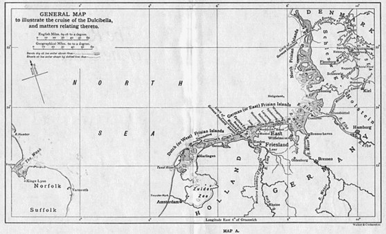 riddle of the sands map