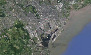cardiff google earth